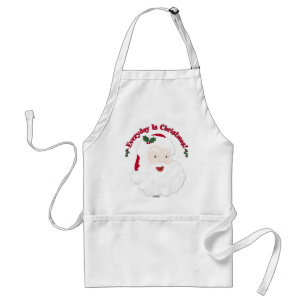 Vintager Stil Weihnachten ist Weihnachten! Schürze