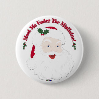 Vintager Stil Weihnachten trifft mich unter dem Mi Button