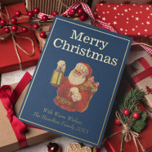 Vintager Stil Weihnachten Weihnachten Gold