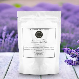 Vintager Stil Weißer Badesalz