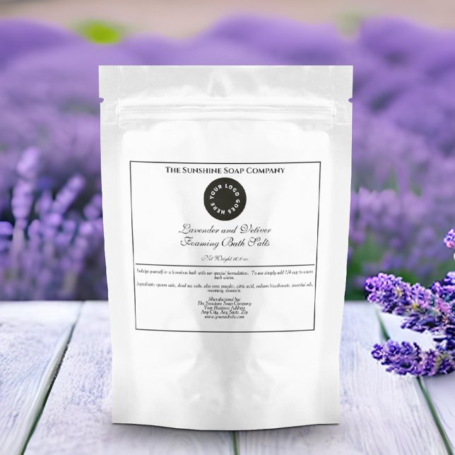 Vintager Stil Weißer Badesalz (Von Creator hochgeladen)