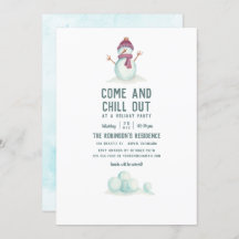 Vintager Stil Winter Weihnachts-Party