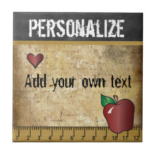 Vintager Stillehrer Fliese