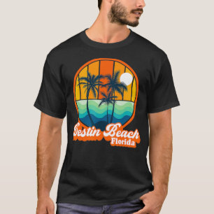 Vintager Strand Destin Beach Florida Sommerferien T-Shirt