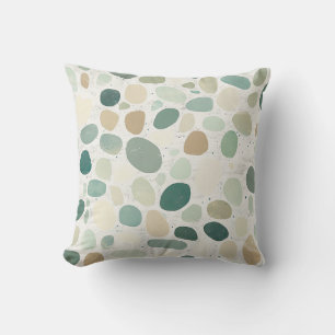 Vintager Strand Kies, Kies, Retro Meer Kissen