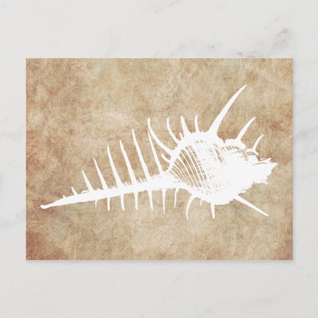 Vintager Strand Postkarte (Vorderseite)