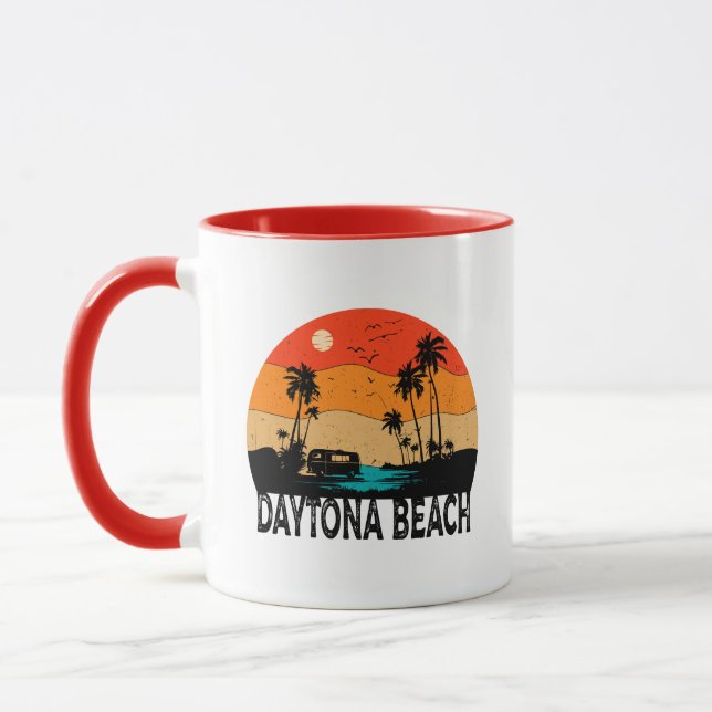Vintager Strand von Daytona Tasse (Links)