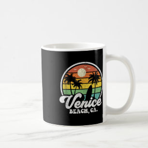 Vintager Strand von Venedig Kaffeetasse