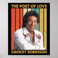 Vintager Style Smokey Robinson - Der Dichter der L