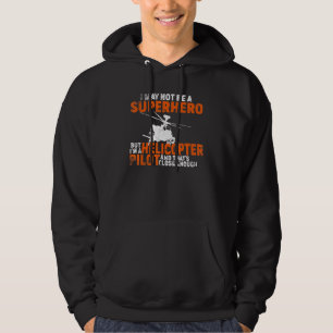 Vintager Superhelikopter Pilot Luftfahrt USA Arm Hoodie