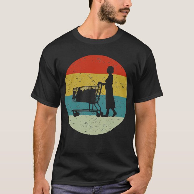 Vintager Supermarkt T-Shirt (Vorderseite)