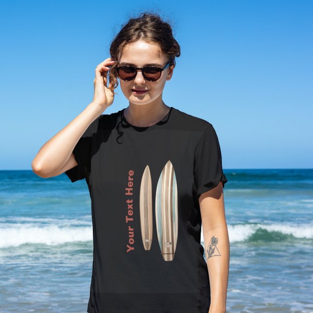 Vintager Surfboard-T - Shirt (Von Creator hochgeladen)