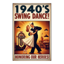 Vintager Swing-Tanzgesang