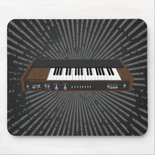 Vintager Synthesizer: 3D-Modell: Mousepad