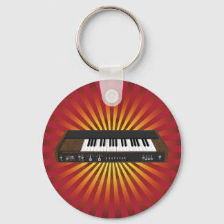 Vintager Synthesizer: 3D-Modell: Schlüsselanhänger