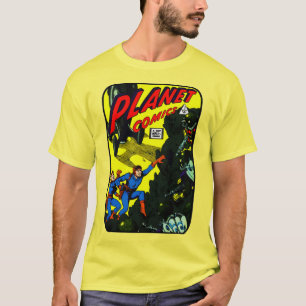 Vintager T - Shirt der Planet-Comicen der 1940er J