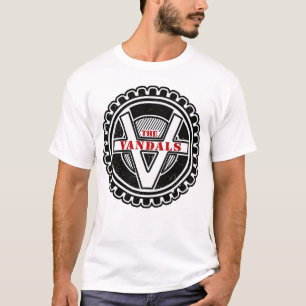 Vintager T - Shirt für das Vandals-Band-Logo