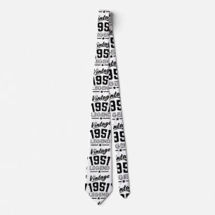 Vintager T - Shirt Neck Tie aus den 50er Jahren Krawatte