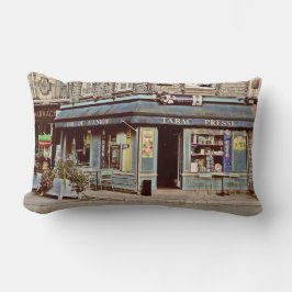 Vintager Tabakladen in Frankreich Lendenkissen