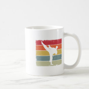 Vintager Taekwondo Karate Kaffeetasse
