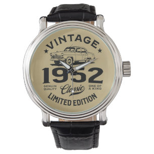 Vintager Tag 1952 Klassik 70 Jahre alt 70. Vathers Armbanduhr