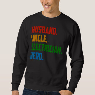Vintager Tag der Heldentaten des Onkels Sweatshirt