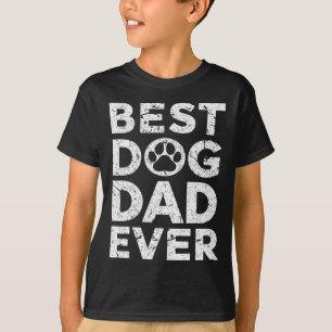 Vintager Tag des besten Hundes-Vaters je Vatertag T-Shirt
