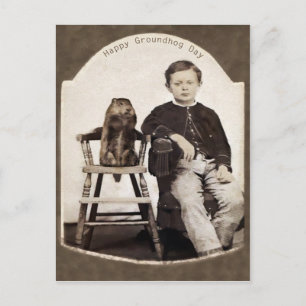 Vintager Tag Postkarte