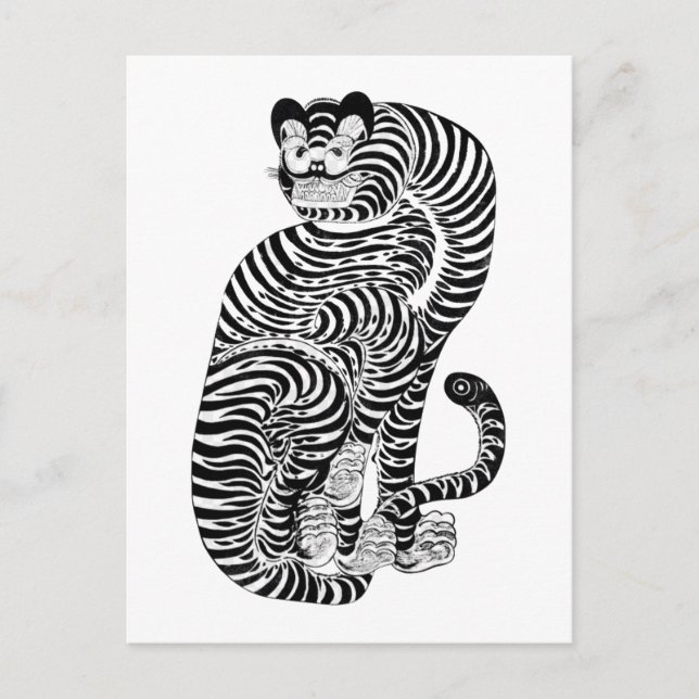 Vintager Talismantiger Kleiner Postkarte (Vorderseite)