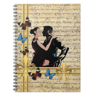 Vintager Tango Notizblock