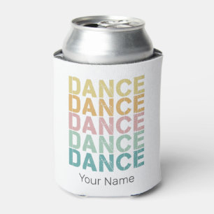 Vintager Tanz für Retro Disco Dosenkühler