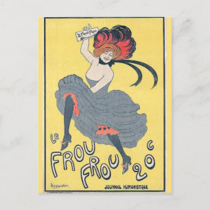 Vintager Tänzer, Text bearbeiten Postkarte