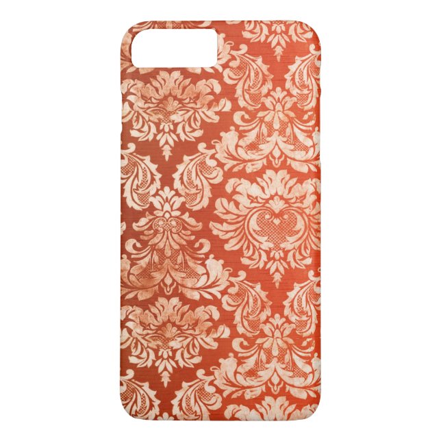 Vintager Tapetenmit blumenhintergrund Case-Mate iPhone Hülle (Rückseite)