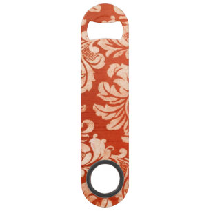 Vintager Tapetenmit blumenhintergrund Speed Flaschenöffner