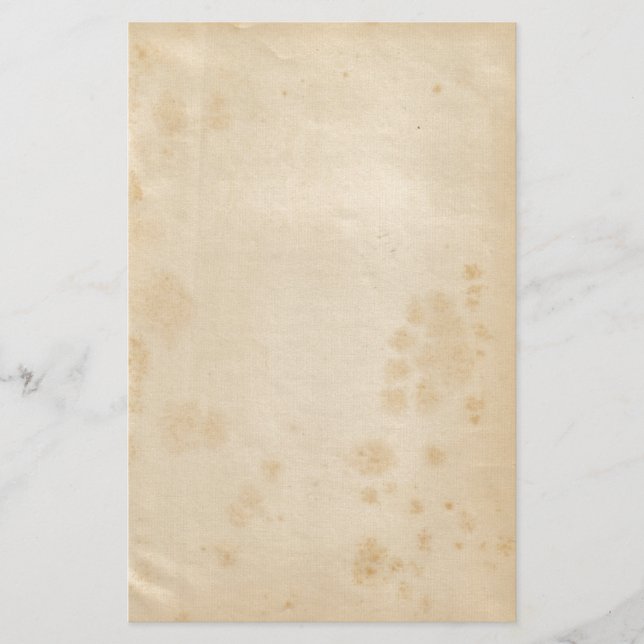 Vintager Tee gestresste Stationery Briefpapier (Vorderseite)