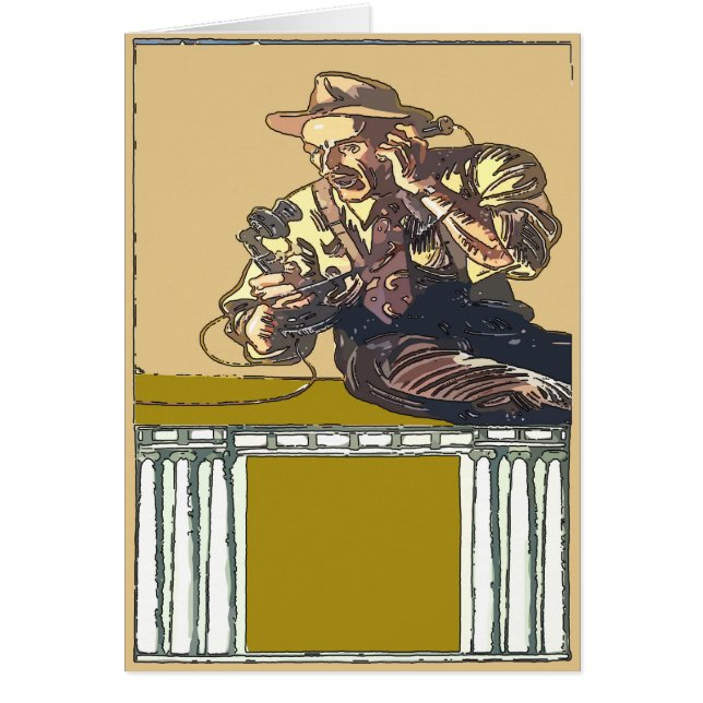 Vintager Telefonanruf (Vorne)