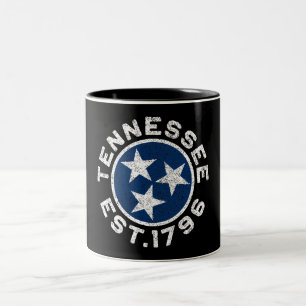 Vintager Tennessee Zweifarbige Tasse
