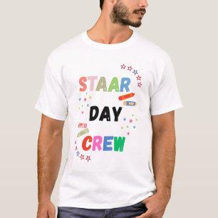 Vintager Testtag für Texas STAAR Crew Lehrer T-Shirt