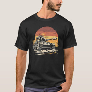 Vintager Tiger-Tiger-Weltkrieg II T-Shirt