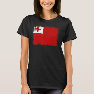 Vintager Tonga Flag Tongan Unabhängigkeitstag T-Shirt