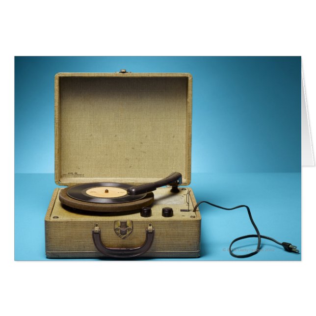 Vintager Tonträger (Vorderseite (Horizontal))