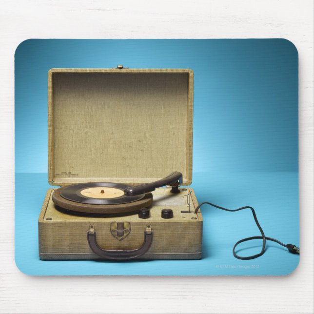 Vintager Tonträger Mousepad (Vorne)