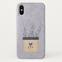 Vintager Topf iPhone X Fall