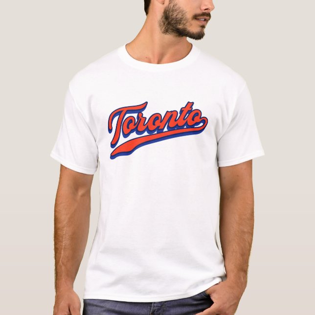 Vintager Toronto T - Shirt - Retro City Style (Vorderseite)