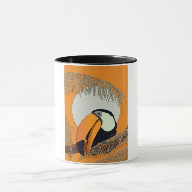 Vintager Toukan Tasse (Zentrum)