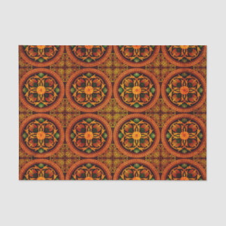 Vintager traditioneller japanisches Papier-Druck Seidenpapier