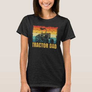 Vintager Traktor Vater Bauer Landwirtschaft T-Shirt