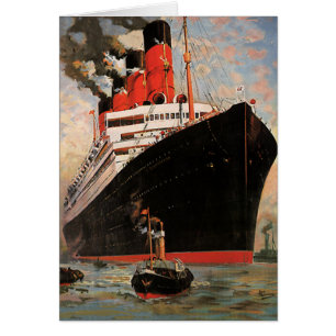 Vintager Transport, Kreuzfahrtschiff Schlepper