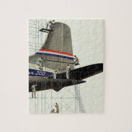 Vintager Transport, Wartung von Flugzeugen Puzzle