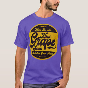 Vintager Traubengeschmack Soda T-Shirt